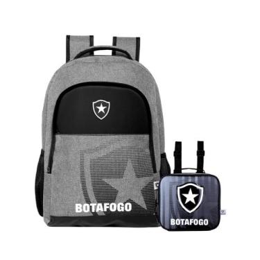 Imagem de Kit Escolar Botafogo Mochila Costas + Lancheira Térmica - Xeryus