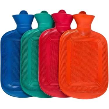 Imagem de Bolsa Térmica de Água Quente e Fria 1 Litro | Compressas para Cólicas, Dores Musculares e Sinusite | Alívio Rápido de Lesões, Inchaços e Tensões | Material Resistente e Seguro para Toda a Família