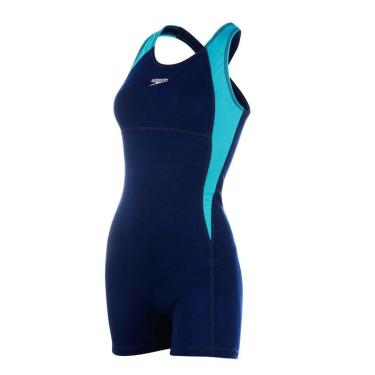 Imagem de Maio Macaquinho Hidroginástica Natação Speedo Cross Tamanhos-Feminino