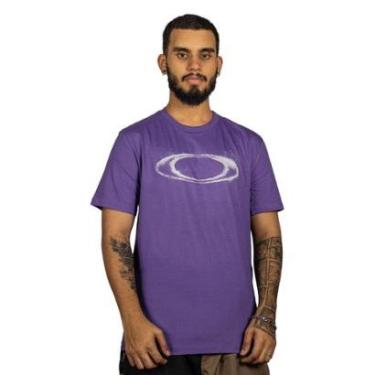 Imagem de Camiseta Oakley Dust Roxo (Roxo)-Masculino