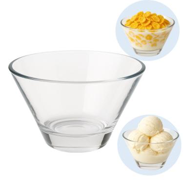 Imagem de Bowl De Sobremesa Sorvete Cereal De Vidro Venezia 430ml Fratelli