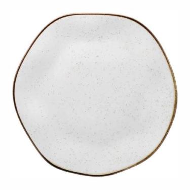Imagem de Jogo De Pratos Rasos Em Porcelana Ryo Com 6 Peças 27,5cm Oxford