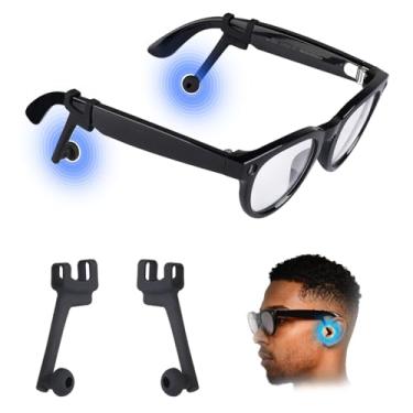 Imagem de Melhorador de áudio de silicone universal para óculos inteligentes IA e AR – Acessório de reforço de som compatível com RayBan Oakley Meta, Rokid, XREAL, VITURE, Rayneo, Inmo e mais – Som mais alto