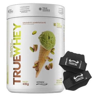 Imagem de True Whey Isolado Pistache Ice Cream 418g Luva - True Source-Unissex