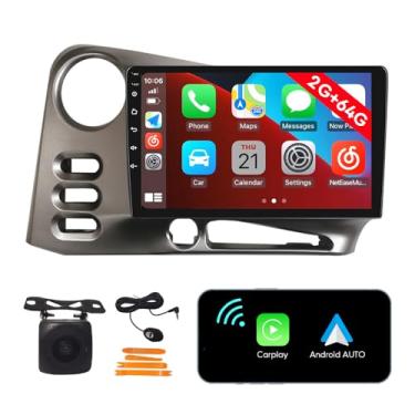 Imagem de [2G 64G] Android Car Stereo FM Radio Carplay Android Auto 22.9 cm Touchscreen Headunit Media Player com câmera reserva para Toyota Corolla Matrix 2003 2004 2005 2006 2007 2008 LHD