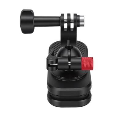 Imagem de aqxreight Montagem de Alça de Mochila, Suporte de Câmera de Ação Magnética Com Mecanismo de Comutação de Bloqueio de Chave, para OSMO 360 Action 6 e Mais