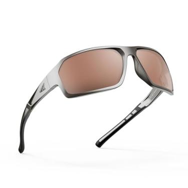 Imagem de KastKing Óculos de sol de pesca polarizados Chippewa, proteção UV400, armação completa, esportes, ciclismo, lentes TAC de 1,0 mm