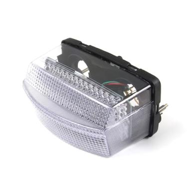 Imagem de Lanterna traseira de LED Arashi para Yamaha FZR1000 FZR 1000 1991-1995, peças de acessórios de reposição de motocicleta, luz traseira de freio, lente transparente integrada