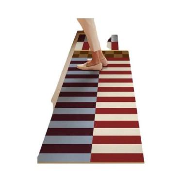 Imagem de Tapete De Cozinha Antigo VIKAMA 2 Peças Absorvente Antiderrapante Tape