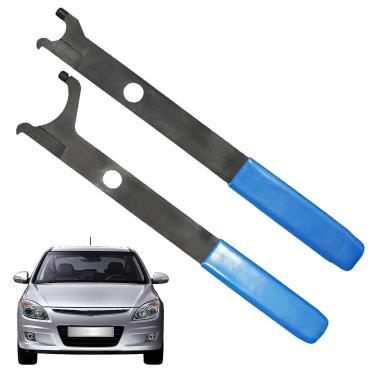 Imagem de Extrator De Vedante De Cambota, Ferramenta de Remoção de Vedação de Veio para Automóveis, 2 Peças Equipamento de Reparação Automóvel Portátil Resistente para Camião Sedan