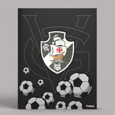 Imagem de Caderno Grande Brochura Vasco Da Gama Capa Dura 80 Folhas Credeal, I