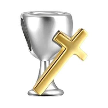 Imagem de Pingente De Pérola De Prata 925 Para Braceletes Europeus DIY Joias De 