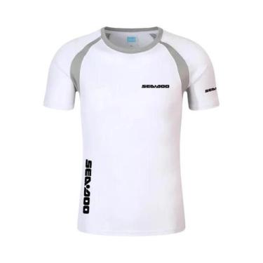 Imagem de Camiseta Masculina Sea Doo Seadoo Moto Estampada De Verão, 8 Cores, Ma