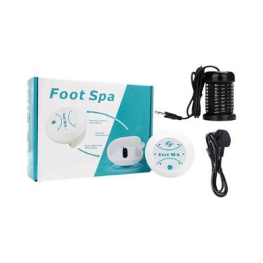 Imagem de Mini Spa De Desintoxicação Iônica Para Os Pés Com Massagem, Terapia De