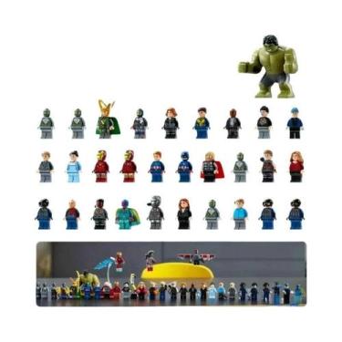 Imagem de Mini Bonecos De Super-Heróis Avengers Blocos De Montar Brinquedos Para