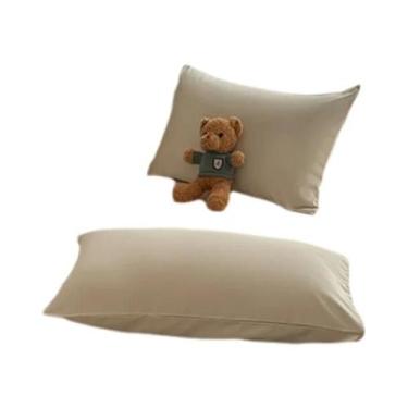 Imagem de Lençol Ajustável De Cor Sólida Para Colchão De Tamanho Solteiro, Casal