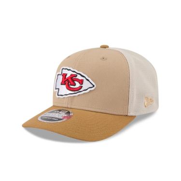 Imagem de Boné New Era 9SEVENTY STRETCH SNAP Kansas City Chiefs NFL Bege-Masculino