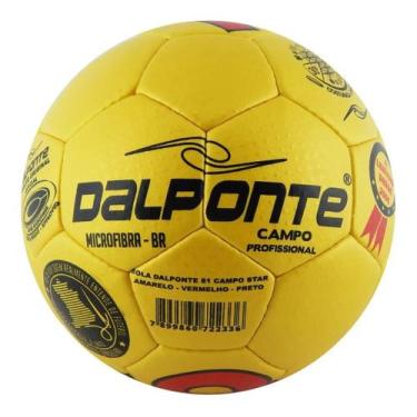 Imagem de Bola original futebol campo cost 32g dalponte 81 star microfibrabr amr