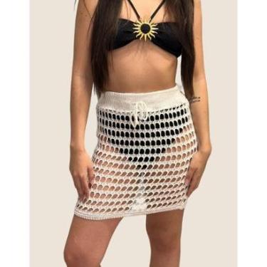 Imagem de Saia Saída de Praia Em Tricot Nagai-Feminino