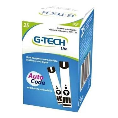 Imagem de Tiras Reagentes G-Tech Free Lite- Glicemia 50 Unidades - G TECH