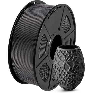 Imagem de Filamento de impressora 3D Filamento PLA 1,75 mm, filamento de impressão 3D perfeitamente enrolado 1,75 mm, precisão dimensional +/- 0,02 mm, serve na maioria das impressoras 3D FDM, carretel de 0,25