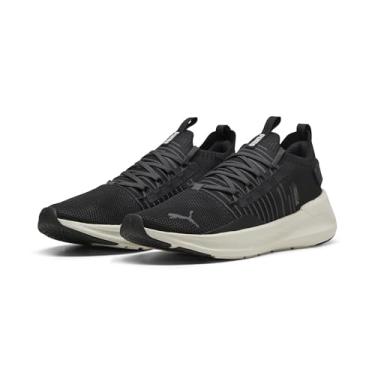 Imagem de PUMA Tênis de corrida unissex Softride Symmetry Fuzion LsStreet, Puma Preto, cinza escuro, 40 EU