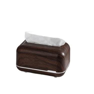 Imagem de porta-lenços Mesa de centro com gaveta para armazenamento de papel higiênico, ideal para sala de estar, quarto e outros ambientes.