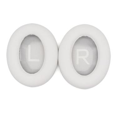 Imagem de Zopsc Almofadas de Almofadas de Ouvido para 700 NC700, Substituição de de Couro de Proteína Atualizada, Capas de Esponja Leves para Fones de Ouvido (Branca)