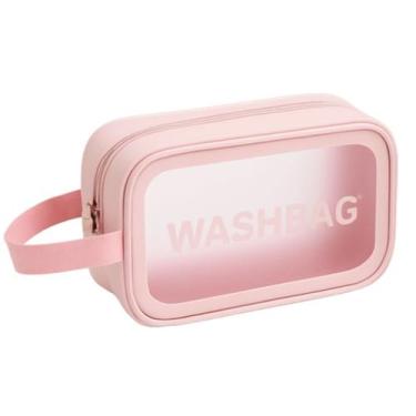 Imagem de Necessaire Bolsa Impermeável Organizador Maquiagem Washbag - Dexin, Ro