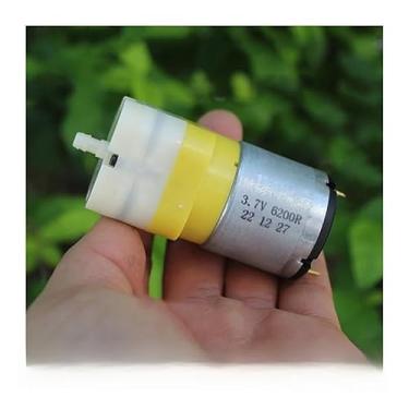 Imagem de DC 3V 3,7V Grande Fluxo RK-528 Bomba de Ar Eletrônica Starter Bomba de Pressão DIY Monitor Inflador Aquário Água Tanque de Peixes Bombeamento