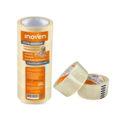 Imagem de Fita Adesiva 45 Mm X40 M - Pacote 5 Und