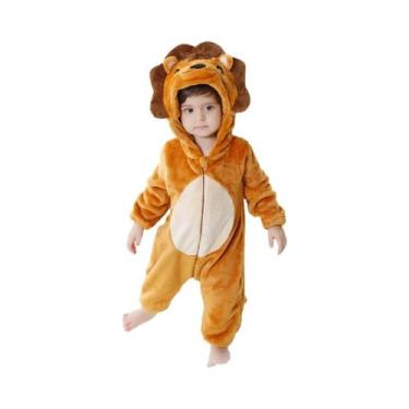 Imagem de Macacão Kigurumi De Dinossauro Unissex Para Bebês, Pijamas De Cartoon 