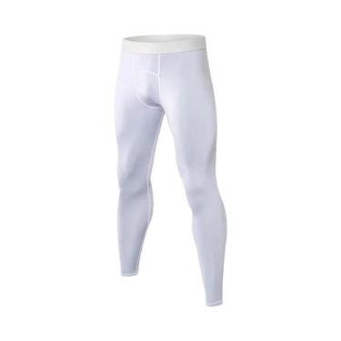 Imagem de Calças De Compressão Para Corrida Masculinas De Secagem Rápida, Leggin
