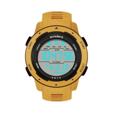 Imagem de Relógio Esportivo Digital Masculino À Prova d'Água 50M Com Tela Grande