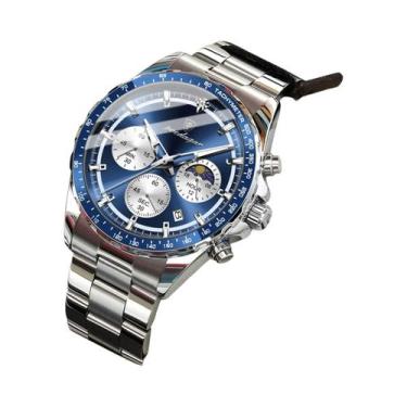 Imagem de Relógio Militar Masculino À Prova D'água, Luminoso, De Aço Inoxidável,