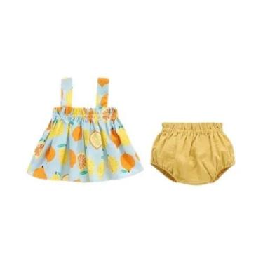 Imagem de Conjunto De Verão Para Bebês, Meninas E Meninos, 2 Peças, Vestido Esta