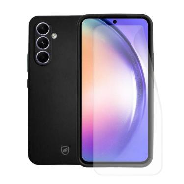 Imagem de Kit Capa Silicon Veloz E Película Hydrogel Hd Para Samsung Galaxy A54 - Gshield