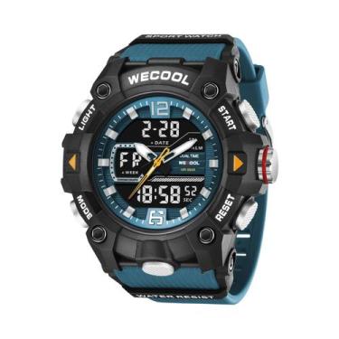 Imagem de Relógio Digital À Prova d'Água Com Duplo Display WECOOL W-820, Relógio