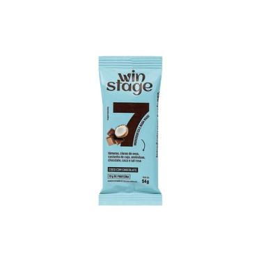 Imagem de Barra de Proteína Coco e Chocolate Zero Açúcar Winstage 54g