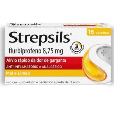 Imagem de Strepsils Sabor Mel e Limão com 16 Pastilhas Reckitt Benckiser