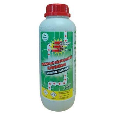 Imagem de Limpa Kano Líquido 1 Litro Rodoquîmica "Limpa Cano" ONU 1824 1211 - Ro