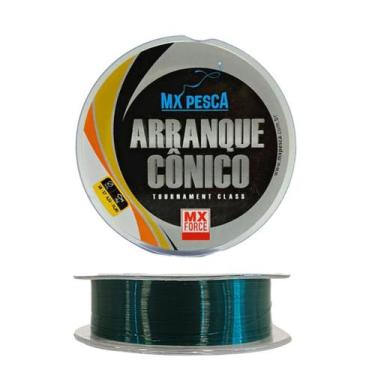 Imagem de Arranque Cônico MX Force 05x15m - Verde - MX Pesca