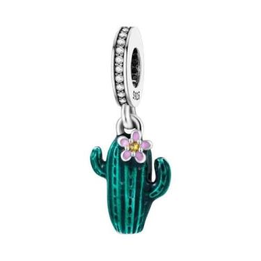 Imagem de Pingente De Prata Esterlina 925 Feminino Com Berloques De Cereja, Mora