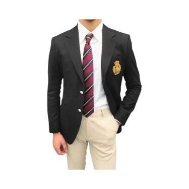 Imagem de Blazer Tuxedo Masculino Slim Fit Vermelho De Alta Qualidade Com Lapela