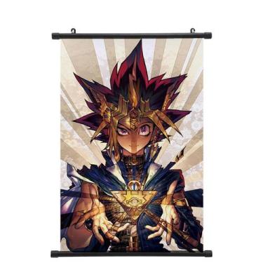 Imagem de Pôster de pintura de parede em tela Yu-Gi-Oh! Anime Yugi Muto - yiweis