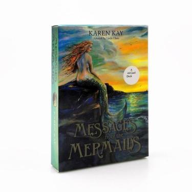 Imagem de Mensagens do jogo de cartas do baralho de tarô da família Mermaids - Y