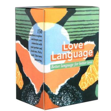 Imagem de Card Game Loves Languages Fun Family para adultos, adolescentes e cria