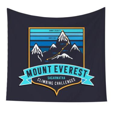 Imagem de Estética da sala de parede Tapeçaria Mount Everest 150x150cm - yiweisa