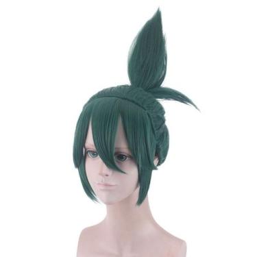 Imagem de Peruca de cosplay Overwatch Kirikos Synthetic Hair 45 cm para Hallowee