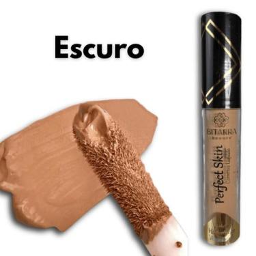 Imagem de Corretivo Líquido Bitarra Beauty - ESCURO - possui Ácido Hialurônico, 